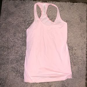 Lululemon pink racerback tank size 12
